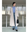【WEB限定00サイズ】共ベルト付肩章デザイントレンチコート