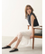 シャーリングシアーストレートスカート