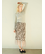 シャーリングシアーストレートスカート