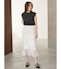 シャーリングシアーストレートスカート