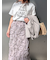シャーリングシアーストレートスカート