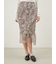 シャーリングシアーストレートスカート