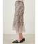 シャーリングシアーストレートスカート