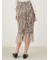 シャーリングシアーストレートスカート