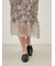 シャーリングシアーストレートスカート