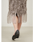 シャーリングシアーストレートスカート