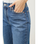 裾段差テーパードデニムパンツ