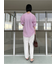 センタープレスタックワイドテーパードデニムパンツ【ウォッシャブル】