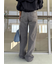 ミッドライズストレートデニムパンツ【ウォッシャブル】