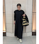 デザインスリーブナローカットワンピース