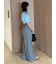 フラップデザイン2タックワイドパンツ