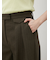 フラップデザイン2タックワイドパンツ