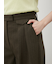 フラップデザイン2タックワイドパンツ