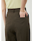フラップデザイン2タックワイドパンツ