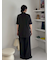 【セットアップ対応】【UV加工】【イージーケア】マーベルトデザイン2タックワイドパンツ