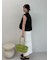後ベンツストレートマキシデニムスカート