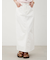後ベンツストレートマキシデニムスカート