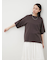 クルーネックハイラインTシャツ