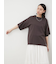 クルーネックハイラインTシャツ