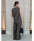 【セットアイテム】ノースリトップスワイドパンツSET UP