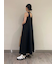 ドライタッチサテンソリッドワンピース