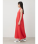 ドライタッチサテンソリッドワンピース