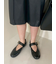 ワイドベルトバレエシューズ