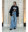クルーネックグラフィックTシャツ