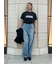 クルーネックグラフィックTシャツ