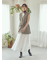 【WEB限定00サイズ】ウエストゴムタックプレスフレアスカート