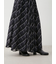 【WEB限定00サイズ】ウエストゴムタックプレスフレアスカート