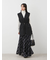 【WEB限定00サイズ】ウエストゴムタックプレスフレアスカート