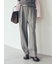 ウエストベルトタックワイドパンツ