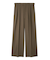 ウエストベルトタックワイドパンツ