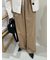 ウエストドロストゴムパンツ