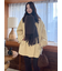 woolコクーンシルエットピーコート