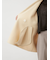 woolコクーンシルエットピーコート