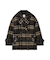 woolコクーンシルエットピーコート