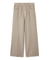 センタープレスローライズワイドデニムパンツ
