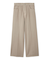 センタープレスローライズワイドデニムパンツ