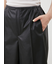 フェイクレザーセンタープレスハーフイージーパンツ