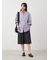 フェイクレザーセンタープレスハーフイージーパンツ