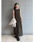 【セットアイテム】タンクレイヤードマキシカットソーワンピース