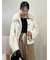 2wayファーカラーリバーショートコート