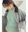 クルーネックノースリニットトップス