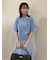 【セットアイテム】ラメパフスリーブニットフレアスカートSET UP
