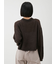 モヘア混シアーポロニットプルオーバー
