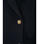 金釦ダブルブレストロングブレザー