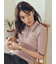 【WEB限定カラー】【セットアップ対応】ポロ衿リブニットプルオーバー