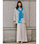 【WEB限定カラー】【セットアップ対応】ポロ衿リブニットプルオーバー